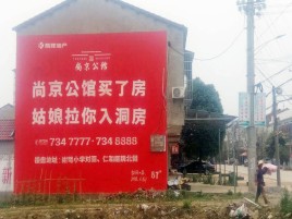 泸溪县墙体广告在乡镇、农村市场的媒体优势