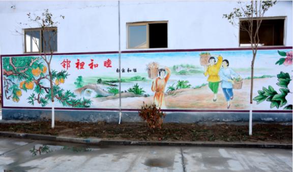 泸溪县乡镇文化墙 乡风文明焕发新活力